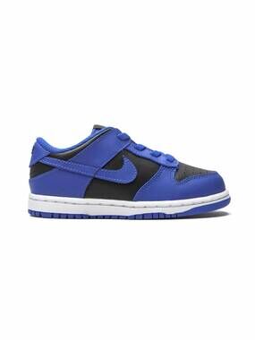 NEW NIKE kid's dunk low sneakers in hyper cobalt